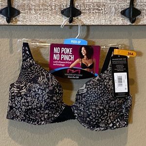 💥 SALE NWT No Poke No Pinch Push-Up Bra in Wilde